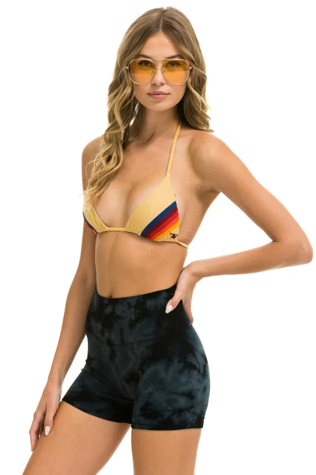 Women Activewear Aviator Nation HAND DYED 3 INCH HIRISE BIKER SHORTt TIE DYE SMOKE Women Activewear Aviator Nation HAND DYED 3 INCH HIRISE BIKER SHORTt TIE DYE SMOKE