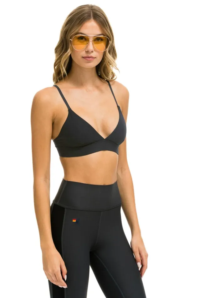 Women Activewear Aviator Nation TRIANGLE ADJUSTABLE WOMENS SPORTS BRA 8211 TIT Women Activewear Aviator Nation TRIANGLE ADJUSTABLE WOMENS SPORTS BRA 8211 TIT