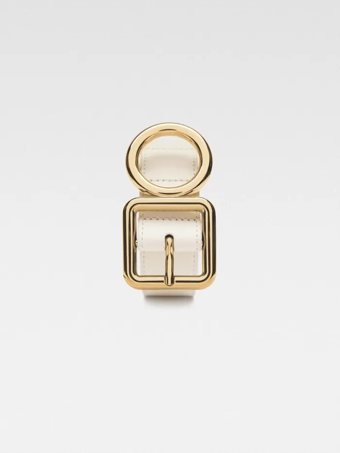 Women Belts JACQUEMUS La Ceinture Regalo Light Ivory Women Belts JACQUEMUS La Ceinture Regalo Light Ivory