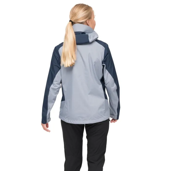 Women Bergans Of Norway Shell Jackets Vaagaa Light 3l Shell Jacket Husky Blue Navy Blue