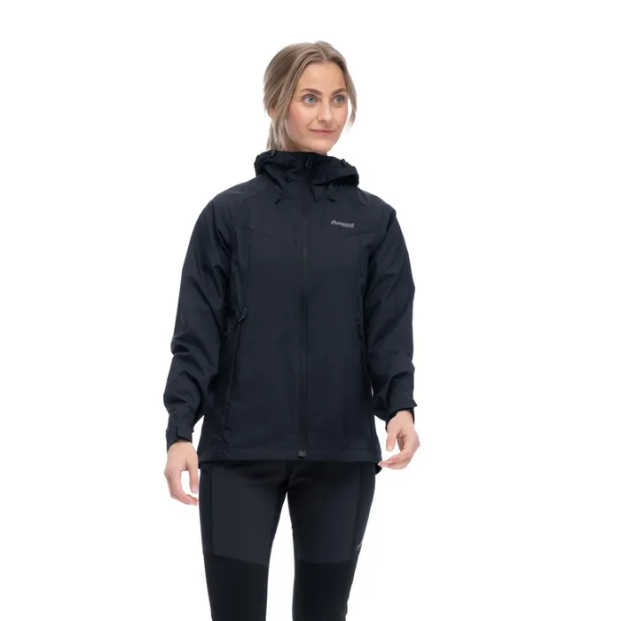 Women Bergans Of Norway Softshell Jackets Skar Light Windbreaker Jacket Black