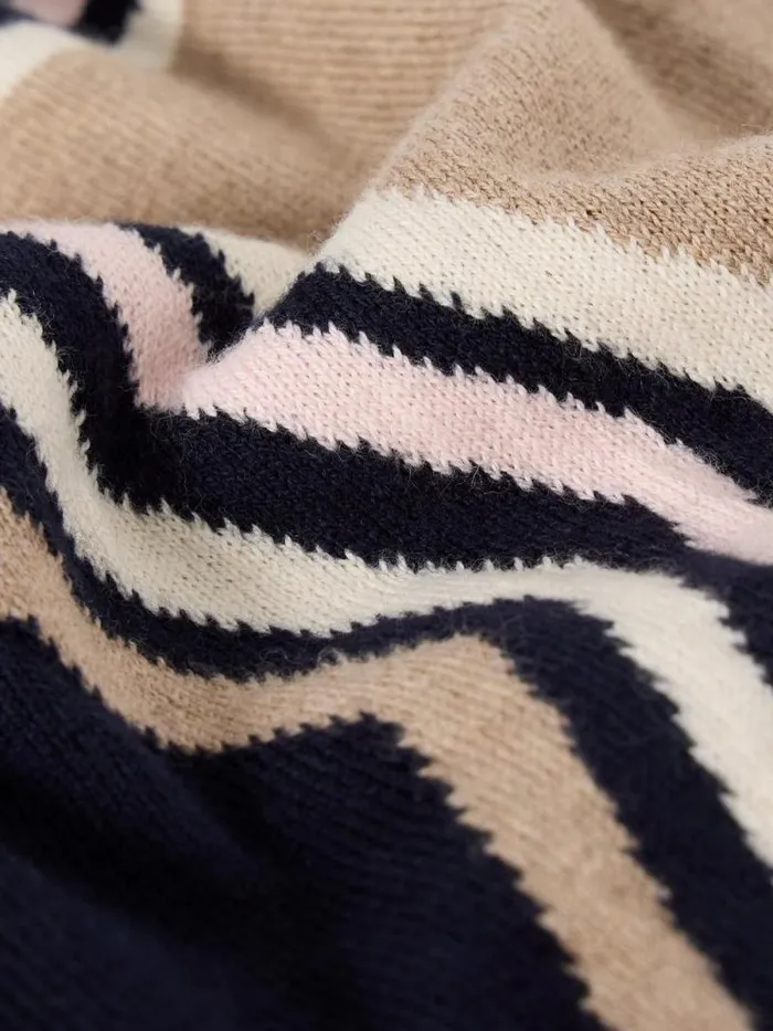 Women CITY STAR JUMPER Navy Print White Stuff Knitwear Women CITY STAR JUMPER Navy Print White Stuff Knitwear