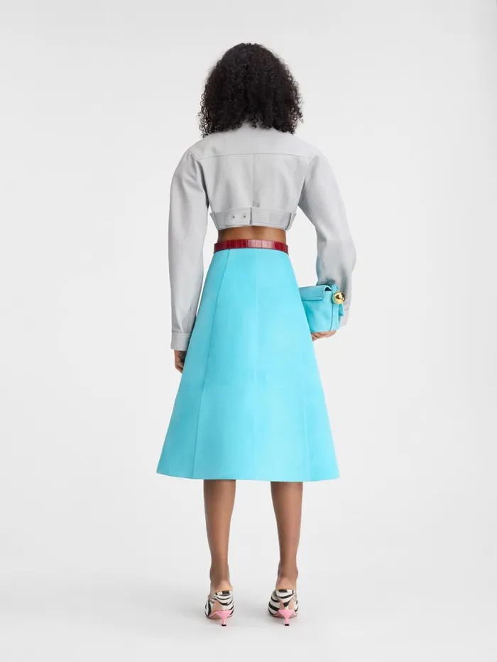 Women Coats and Jackets JACQUEMUS The Cabri Jacket Light Grey Women Coats and Jackets JACQUEMUS The Cabri Jacket Light Grey