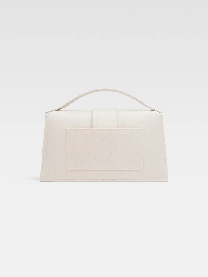 Women Crossbody and Handbags JACQUEMUS The Bambinou Light Greige Women Crossbody and Handbags JACQUEMUS The Bambinou Light Greige
