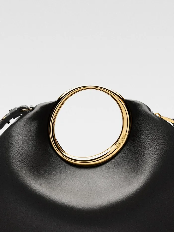 Women Crossbody and Handbags JACQUEMUS The Calino Black Women Crossbody and Handbags JACQUEMUS The Calino Black