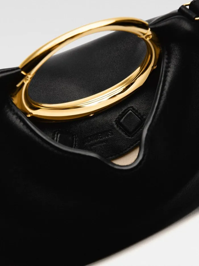 Women Crossbody and Handbags JACQUEMUS The Calino Black Women Crossbody and Handbags JACQUEMUS The Calino Black