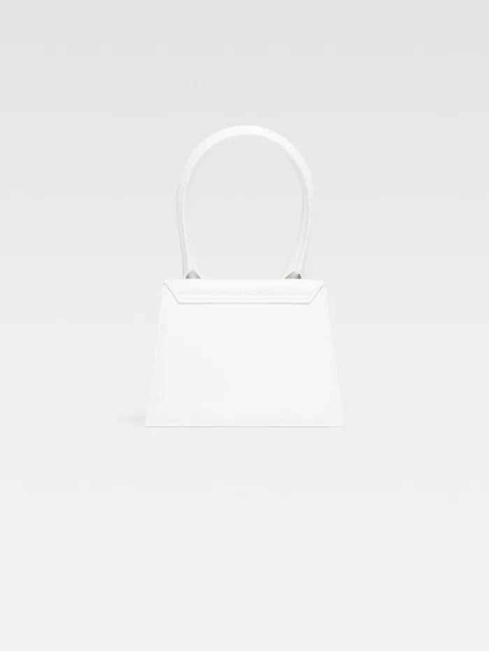 Women Crossbody and Handbags JACQUEMUS The Medium Chiquito White Women Crossbody and Handbags JACQUEMUS The Medium Chiquito White