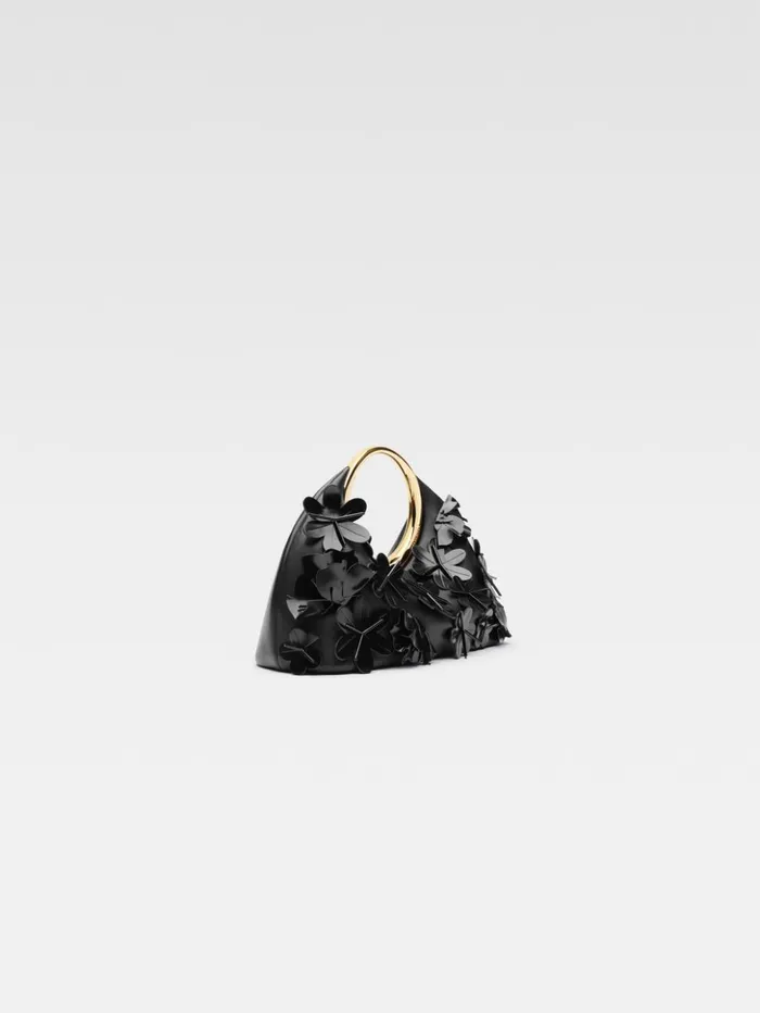 Women Crossbody and Handbags JACQUEMUS The Small Embroidered Calino Black Women Crossbody and Handbags JACQUEMUS The Small Embroidered Calino Black