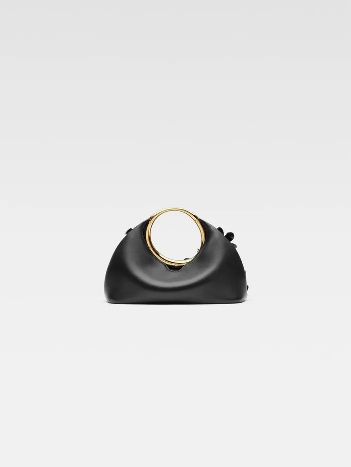 Women Crossbody and Handbags JACQUEMUS The Small Embroidered Calino Black Women Crossbody and Handbags JACQUEMUS The Small Embroidered Calino Black