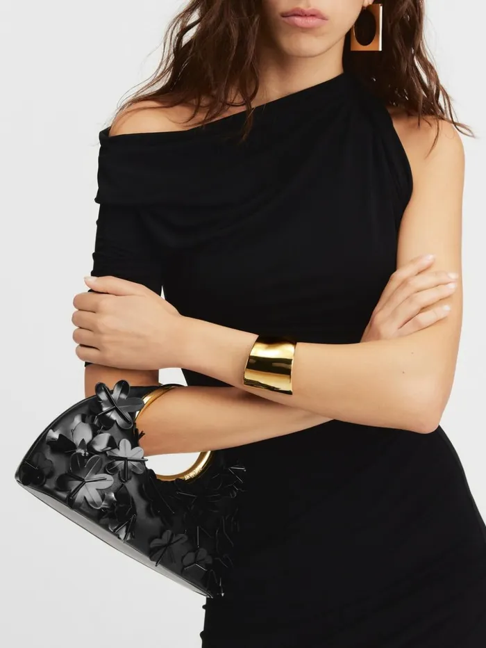 Women Crossbody and Handbags JACQUEMUS The Small Embroidered Calino Black Women Crossbody and Handbags JACQUEMUS The Small Embroidered Calino Black