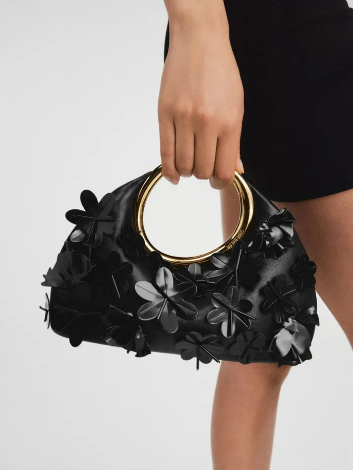 Women Crossbody and Handbags JACQUEMUS The Small Embroidered Calino Black Women Crossbody and Handbags JACQUEMUS The Small Embroidered Calino Black