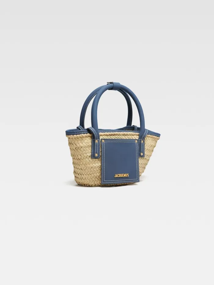 Women Crossbody and Handbags JACQUEMUS The Small Soli Basket Dark Navy Women Crossbody and Handbags JACQUEMUS The Small Soli Basket Dark Navy