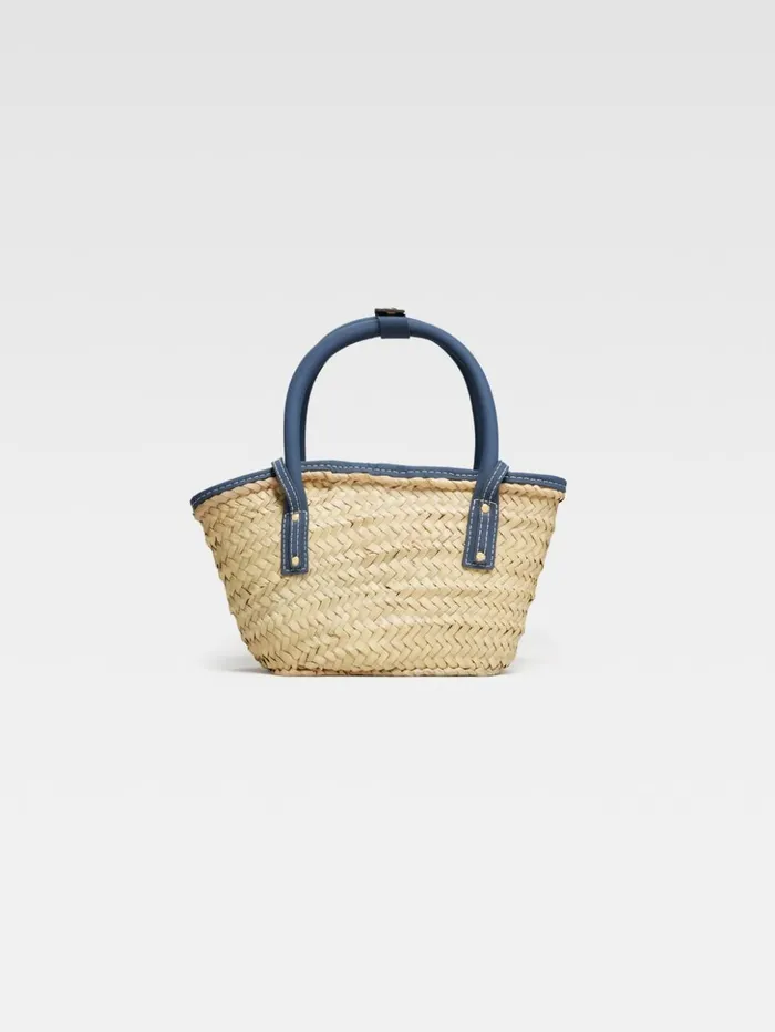 Women Crossbody and Handbags JACQUEMUS The Small Soli Basket Dark Navy Women Crossbody and Handbags JACQUEMUS The Small Soli Basket Dark Navy