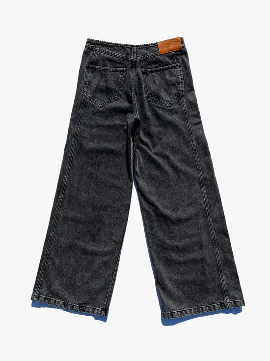 Women Denim Lisa Says Gah Magda Denim Pants Black