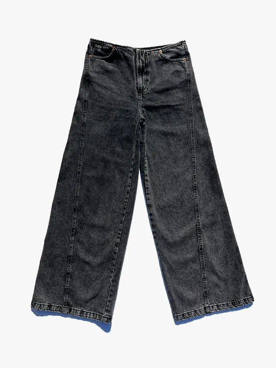 Women Denim Lisa Says Gah Magda Denim Pants Black