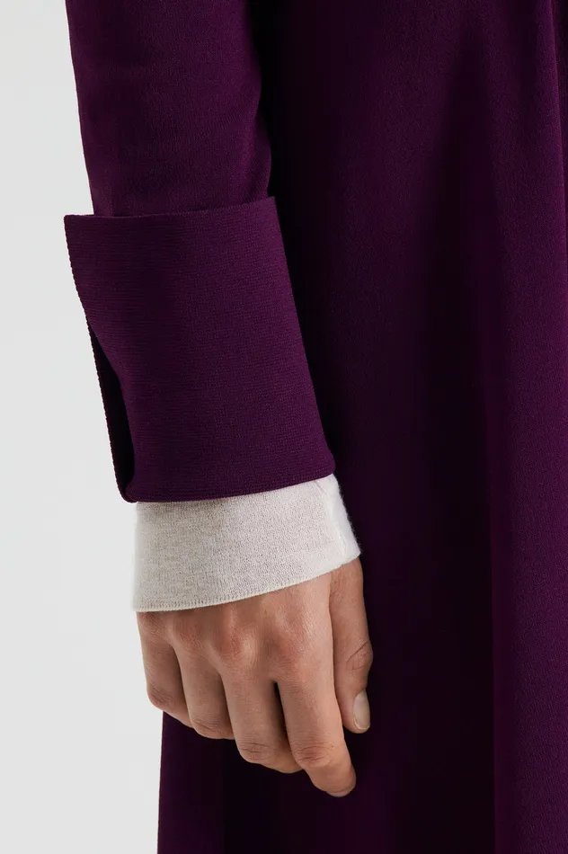 Women DRAPE HEM DRESS MULBERRY Dresses Scanlan Theodore Women DRAPE HEM DRESS MULBERRY Dresses Scanlan Theodore