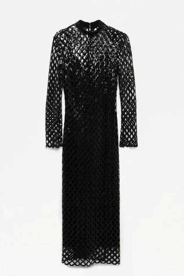 Women Dresses and Jumpsuits Jonathan Simkhai Ainaz Dress Black Long Sleeve Dress Women Dresses and Jumpsuits Jonathan Simkhai Ainaz Dress Black Long Sleeve Dress