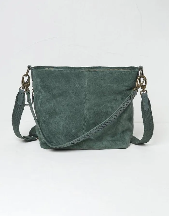 Women FatFace Bags and Wallets Valletta Bag Green Haze