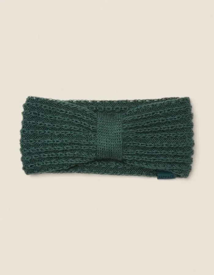 Women FatFace Women039s Sale Crochet Knitted Headband Emerald