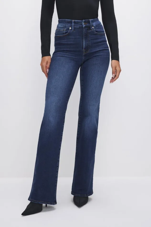 Women GOOD AMERICAN Jeans ALWAYS FITS GOOD CLASSIC BOOTCUTJEANS Indigo446