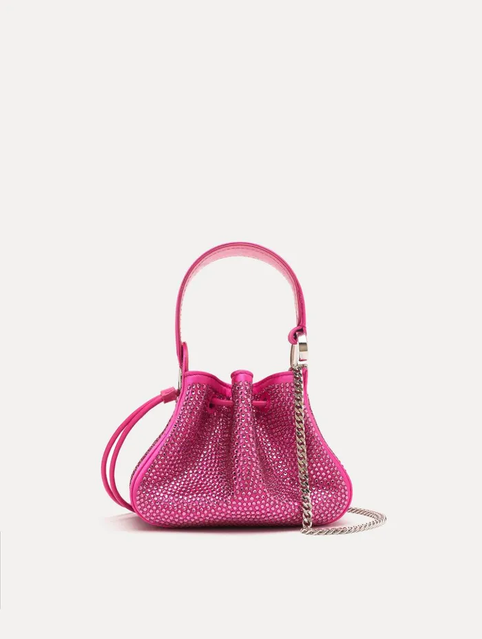 Women Handbags Oscar De La Renta Pav Crystal Nano O Handle Bag Peony Women Handbags Oscar De La Renta Pav Crystal Nano O Handle Bag Peony