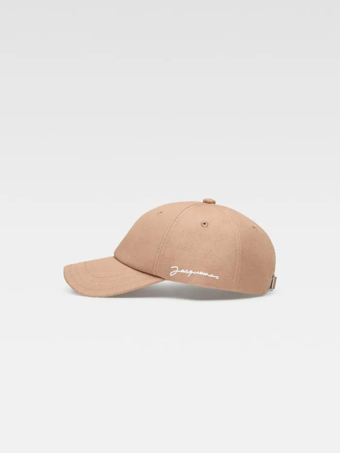Women Hats JACQUEMUS The Jacquemus Cap Beige