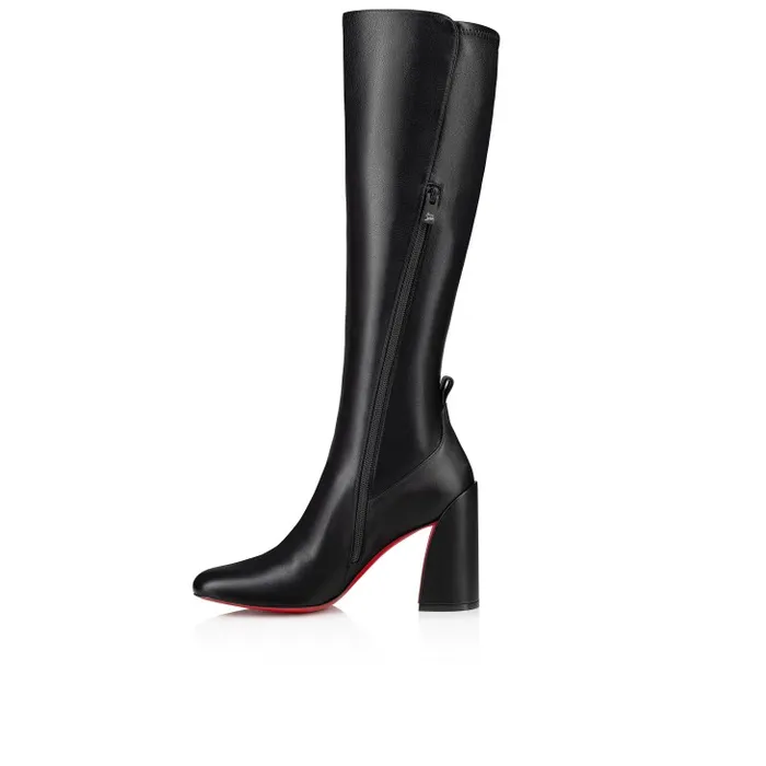 Women Jane Botta 85 Mm Boots 8211 Calf Leather And Nappa Leather 8211 Black Christian Louboutin Boots