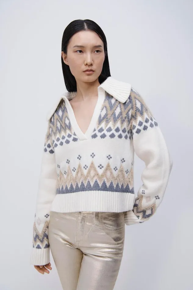 Women Knitwear Jonathan Simkhai Clarence Polo Women Knitwear Jonathan Simkhai Clarence Polo