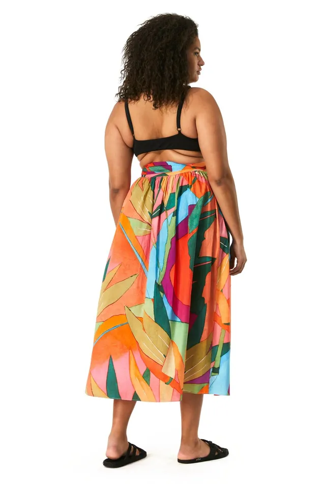 Women Mara Hoffman Extended Sizes Extended Katrine Skirt Print Women Mara Hoffman Extended Sizes Extended Katrine Skirt Print