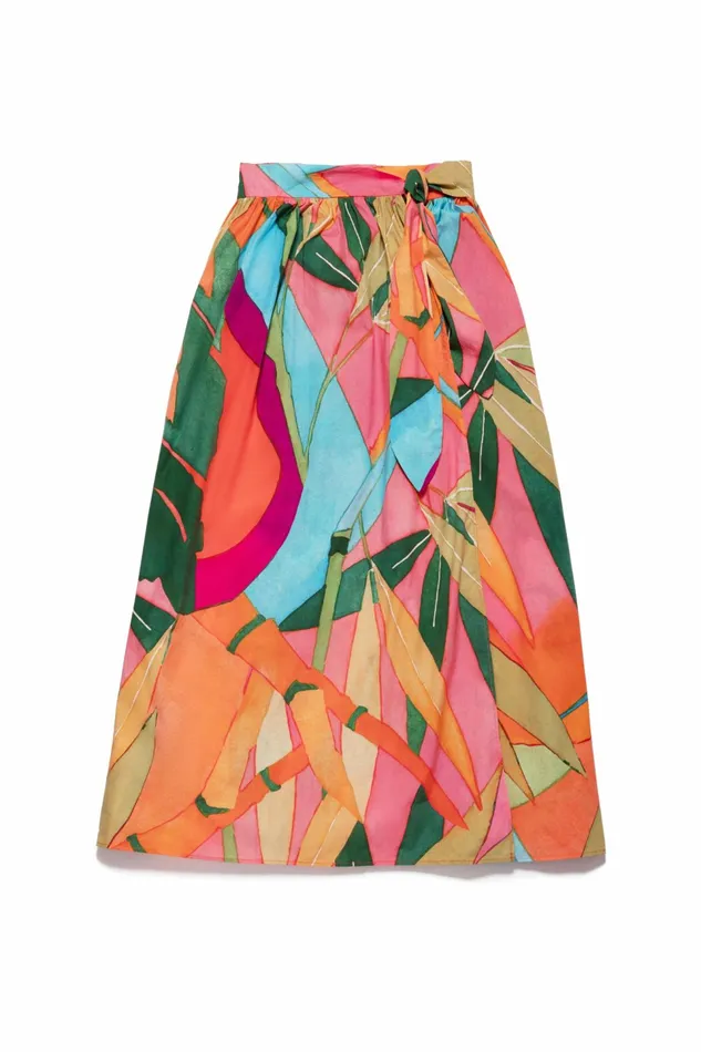 Women Mara Hoffman Extended Sizes Extended Katrine Skirt Print Women Mara Hoffman Extended Sizes Extended Katrine Skirt Print
