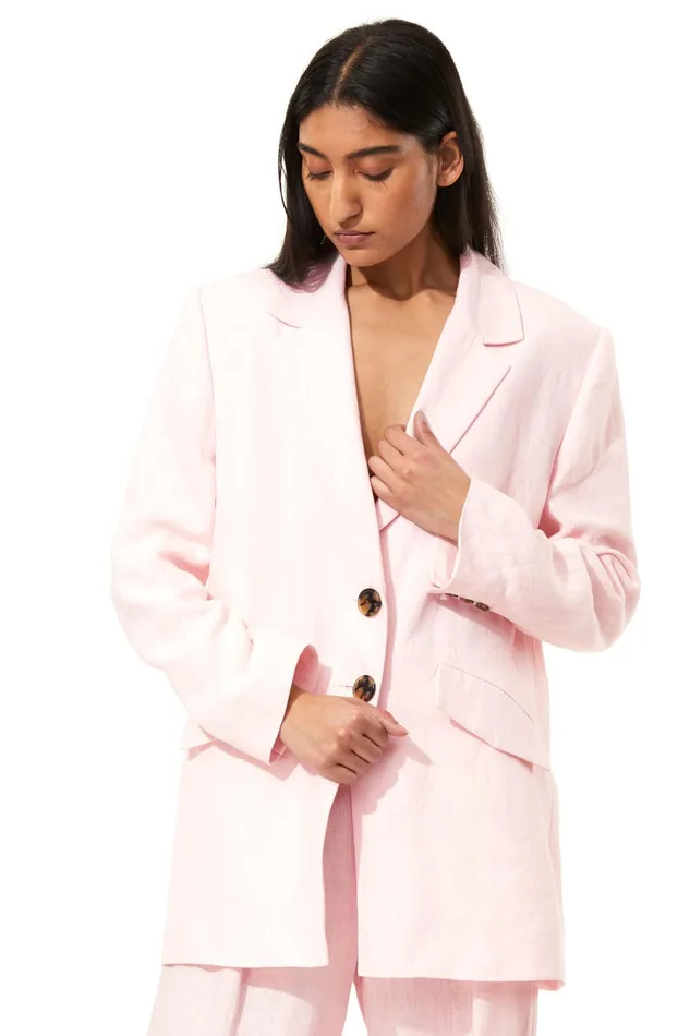 Women Mara Hoffman Outerwear Tatum Jacket Blush