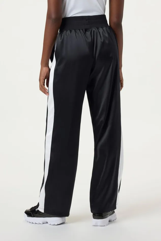 Women Matching Sets Fila Satin Track Pant 013 Blackwhite Women Matching Sets Fila Satin Track Pant 013 Blackwhite