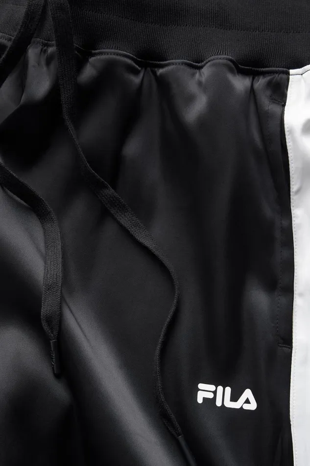 Women Matching Sets Fila Satin Track Pant 013 Blackwhite Women Matching Sets Fila Satin Track Pant 013 Blackwhite