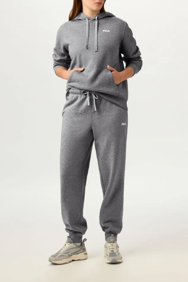 Women Matching Sets Fila Sportstyle Linear Logo Jogger 063 Varsity Heatherwhite Women Matching Sets Fila Sportstyle Linear Logo Jogger 063 Varsity Heatherwhite