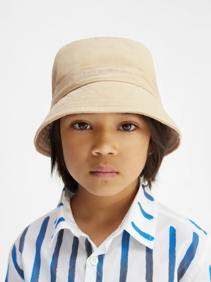 WomenMen Accessories and Shoes JACQUEMUS The Gadjo Kids039 Bucket Hat Dark Beige WomenMen Accessories and Shoes JACQUEMUS The Gadjo Kids039 Bucket Hat Dark Beige