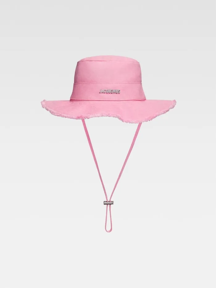 WomenMen Hats JACQUEMUS The Artichaut Bucket Hat Light Pink