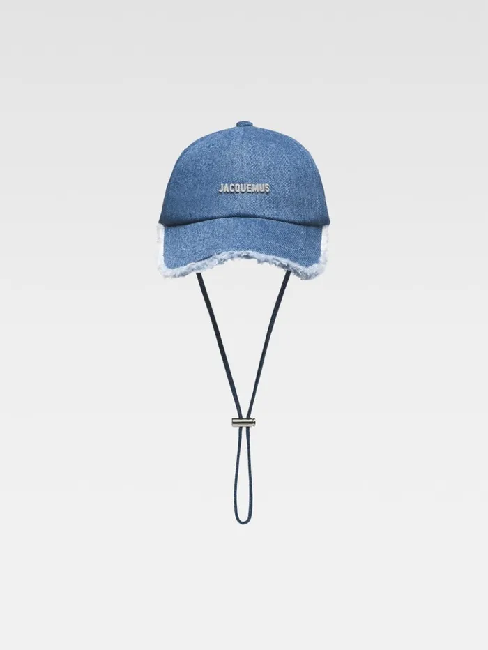 WomenMen Hats JACQUEMUS The Artichaut Cap Blue