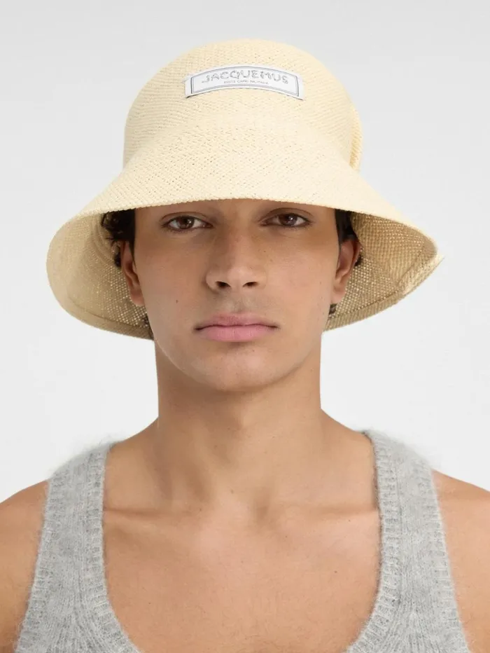 WomenMen Hats JACQUEMUS The Vela Hat Natural WomenMen Hats JACQUEMUS The Vela Hat Natural