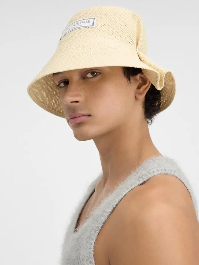 WomenMen Hats JACQUEMUS The Vela Hat Natural WomenMen Hats JACQUEMUS The Vela Hat Natural