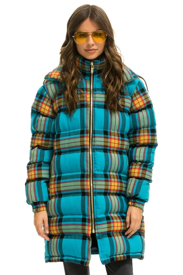 WomenMen Outerwear Aviator Nation PLAID UNISEX LONG TREKKER JACKET 8211 JACKSON PLAID WomenMen Outerwear Aviator Nation PLAID UNISEX LONG TREKKER JACKET 8211 JACKSON PLAID