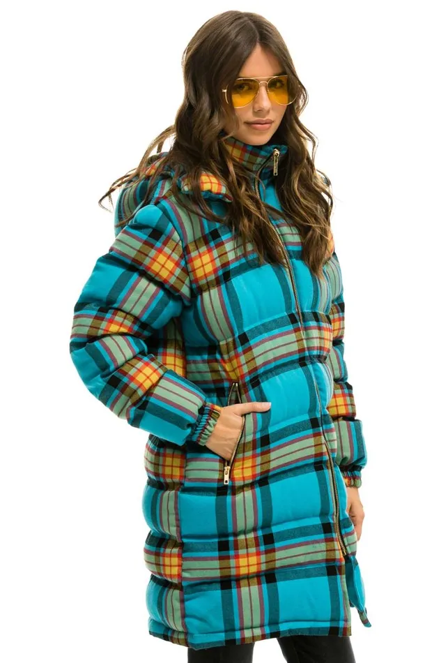 WomenMen Outerwear Aviator Nation PLAID UNISEX LONG TREKKER JACKET 8211 JACKSON PLAID WomenMen Outerwear Aviator Nation PLAID UNISEX LONG TREKKER JACKET 8211 JACKSON PLAID