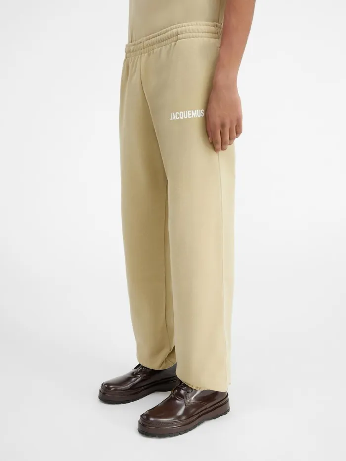 WomenMen Sweatshirts and Joggings JACQUEMUS The Jacquemus Track Pants Light Khaki WomenMen Sweatshirts and Joggings JACQUEMUS The Jacquemus Track Pants Light Khaki