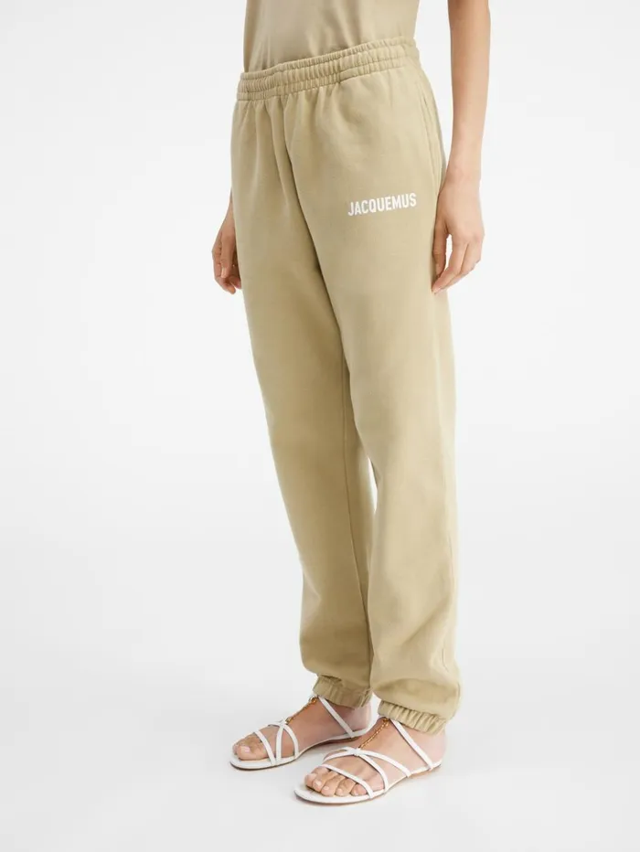 WomenMen Sweatshirts and Joggings JACQUEMUS The Jacquemus Track Pants Light Khaki WomenMen Sweatshirts and Joggings JACQUEMUS The Jacquemus Track Pants Light Khaki