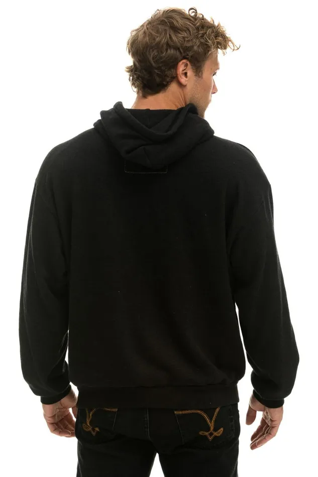 WomenMen Tops Aviator Nation LOCALS ONLY RELAXED PULLOVER HOODIE 8211 BLACK WomenMen Tops Aviator Nation LOCALS ONLY RELAXED PULLOVER HOODIE 8211 BLACK