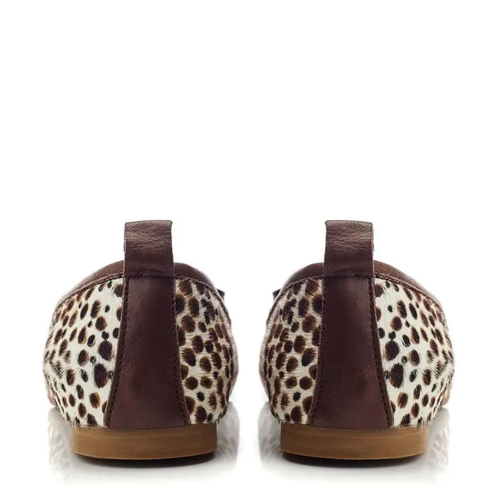 Women Moda In Pelle Casual Shoes Bsoleful BButterfly Leopard Leather
