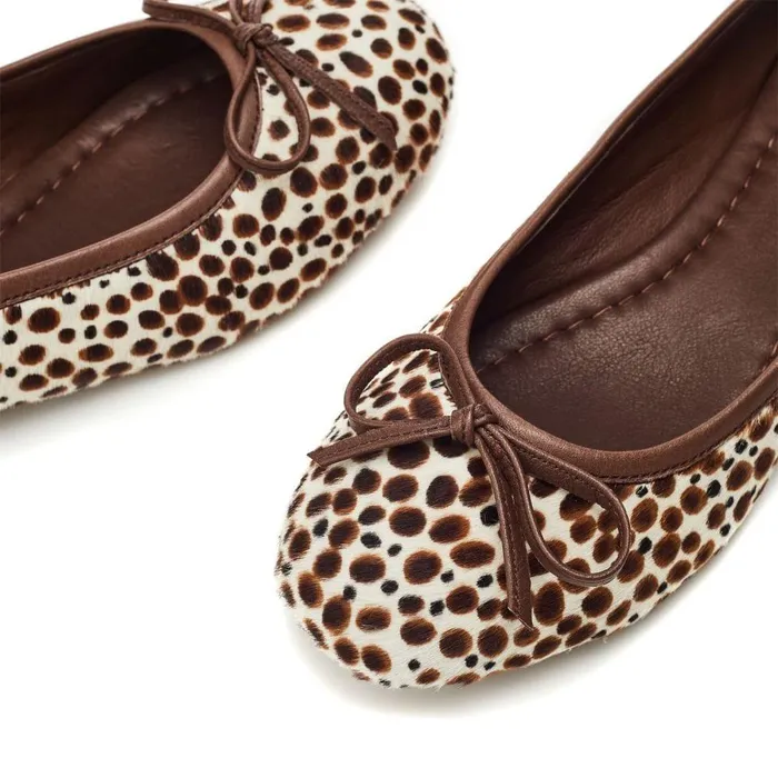 Women Moda In Pelle Casual Shoes Bsoleful BButterfly Leopard Leather