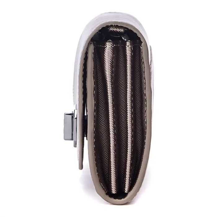 Women Moda In Pelle Crossbody Bags Boston Bag Pewter Porvair Women Moda In Pelle Crossbody Bags Boston Bag Pewter Porvair