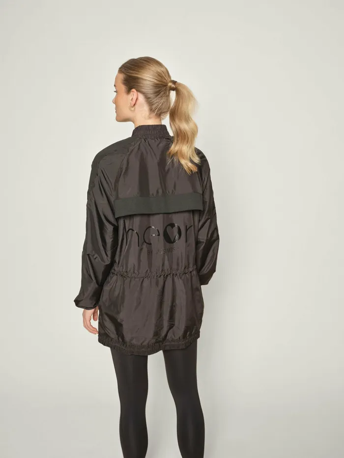 Women MOS MOSH MMSelena Long Jacket Black HEART Sport Women MOS MOSH MMSelena Long Jacket Black HEART Sport