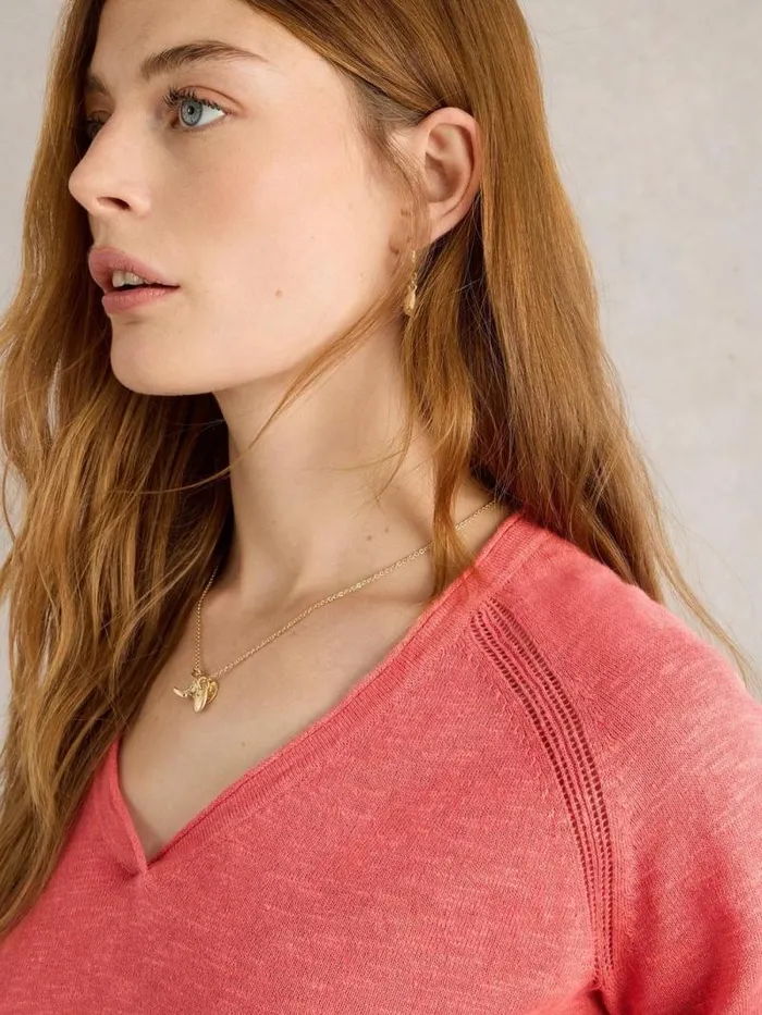 Women NARIA JUMPER Dusty Pink White Stuff Knitwear Women NARIA JUMPER Dusty Pink White Stuff Knitwear