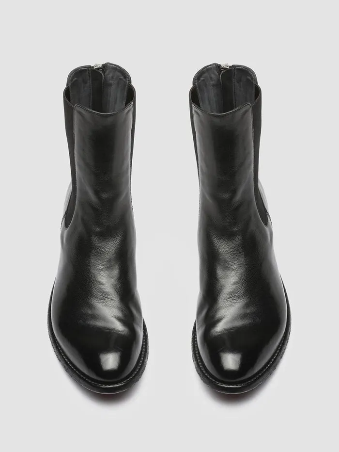 Women Officine Creative Footwear LEXIKON 073 Black Leather Chelsea Boots Women Officine Creative Footwear LEXIKON 073 Black Leather Chelsea Boots